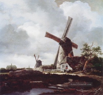 Mills Jacob Isaakszoon van Ruisdael Ölgemälde